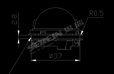 LED灯外壳模具的三坐标测量过程(图1)