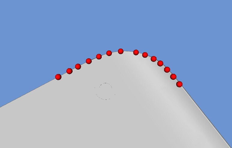 GLASS非接触式检测专机高效完成3D玻璃R角测量任务(图1)