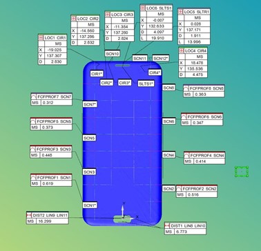 高精度手机玻璃检测，交给OPTIV PERFORMANCE影像测量仪(图2)